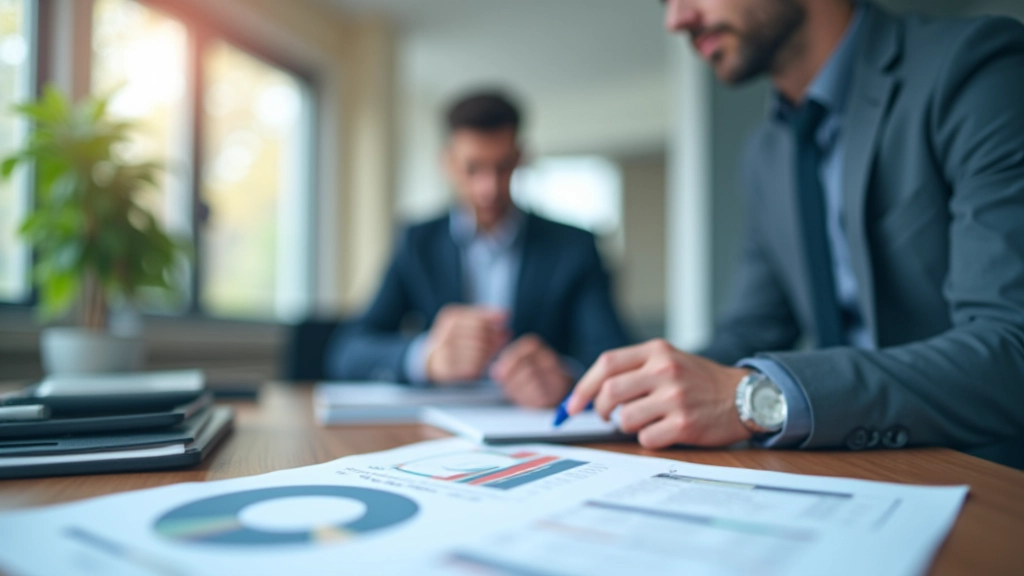 Wirtschaftsanalytiker bei der Auswertung von BIP-Daten und Wirtschaftsdiagrammen